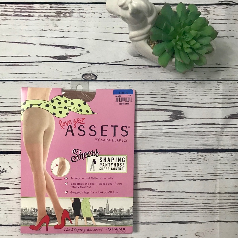 SPANX assets shaping sheers size 5 nude color